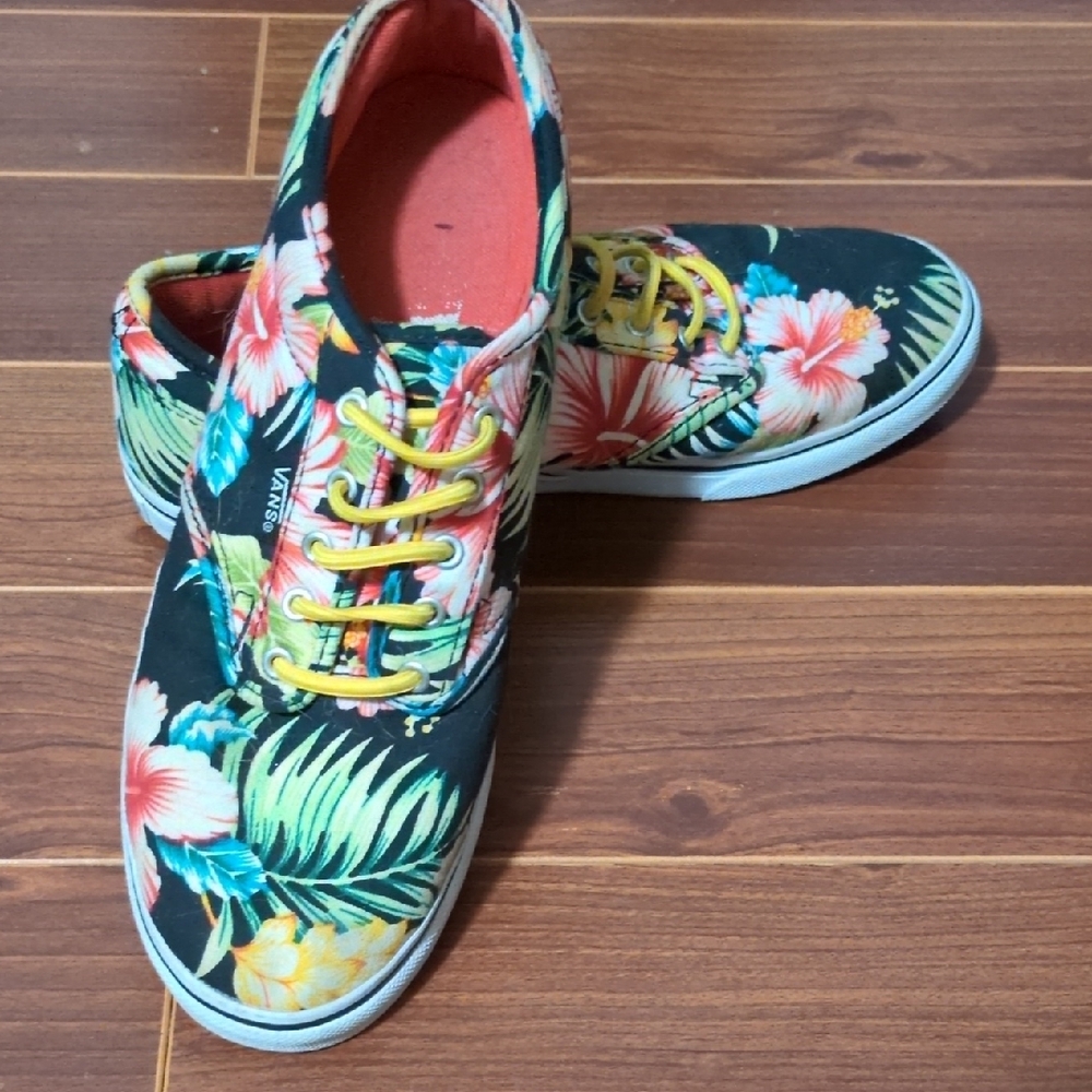 Vans Tropical Floral Canvas Shoes